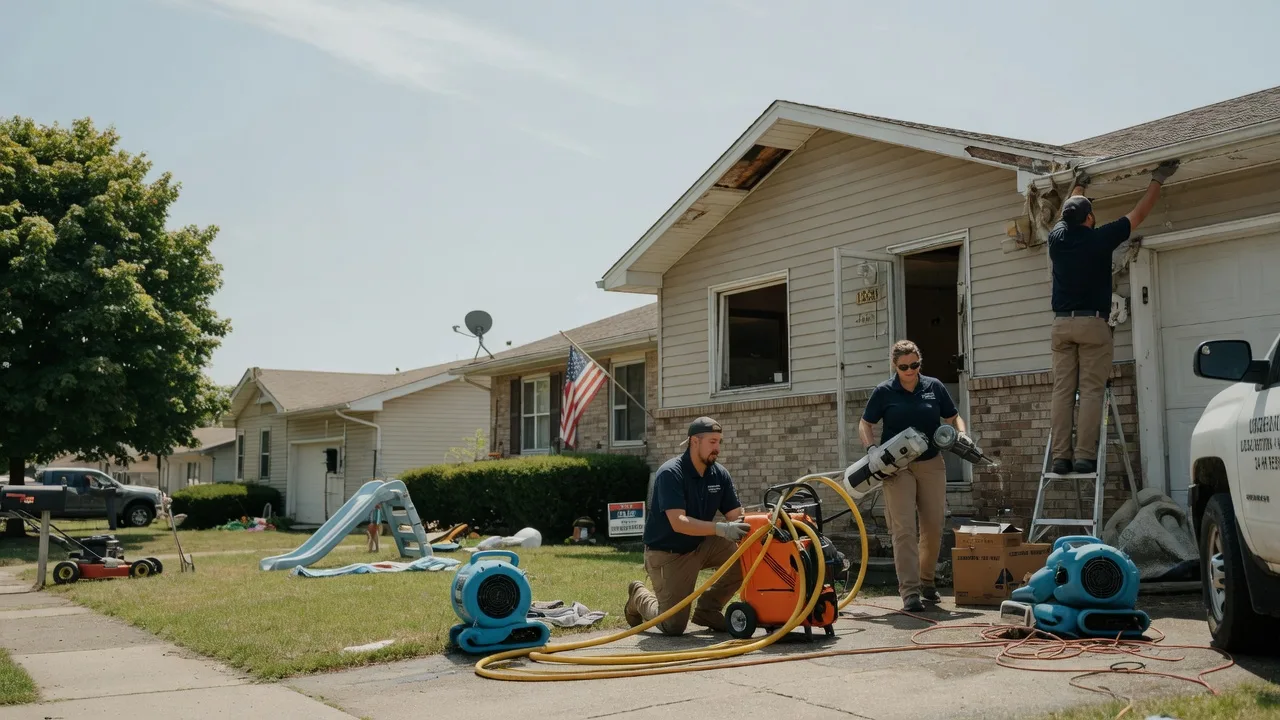Water Damage Restoration in Macon, IL near me